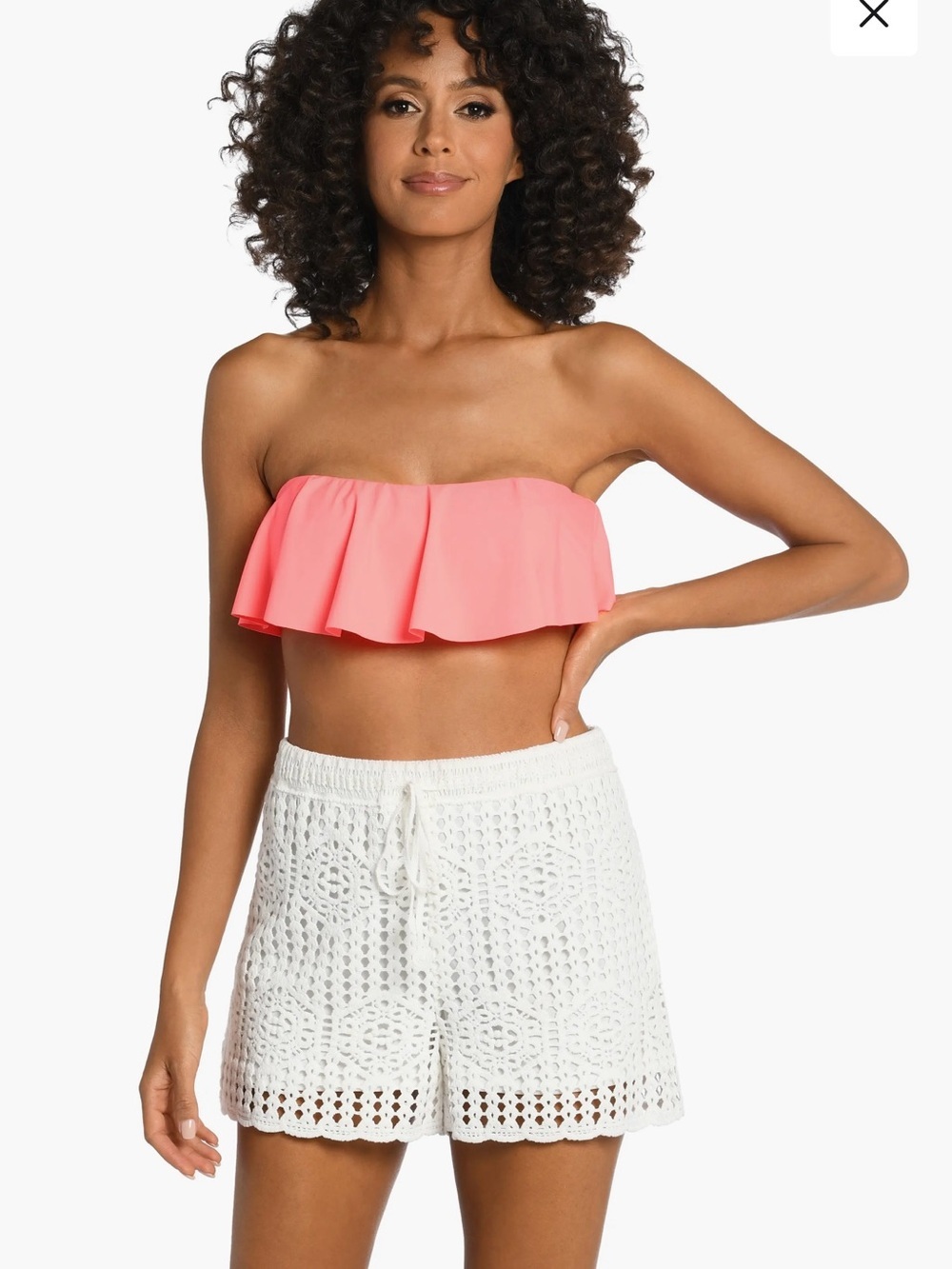 NWT La Blanca
Women's Waverly Crochet Beach Shorts